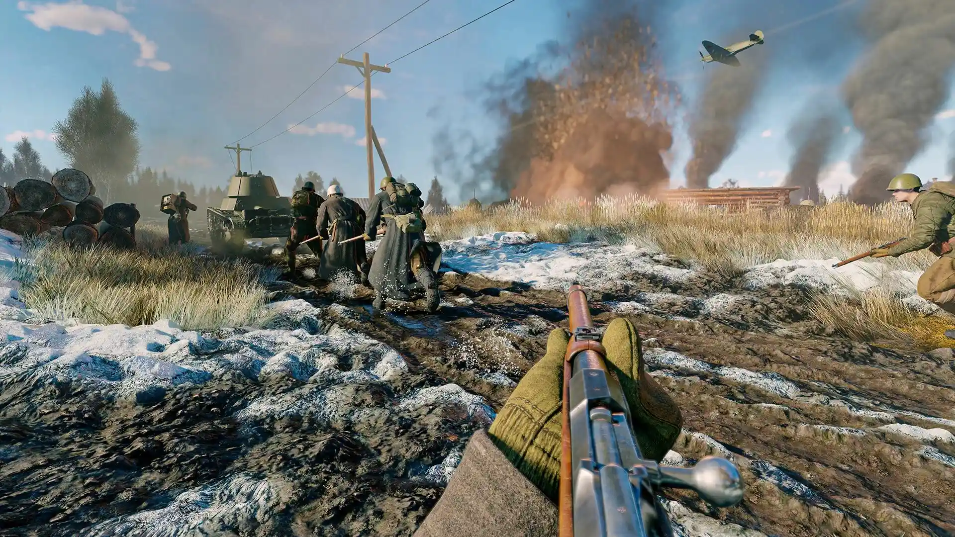 Gamers collaborating and having fun