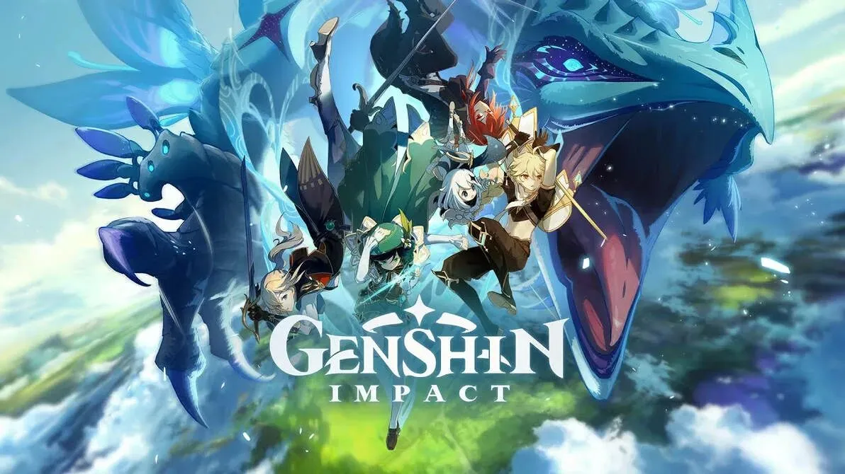 Genshin Impact game cover art